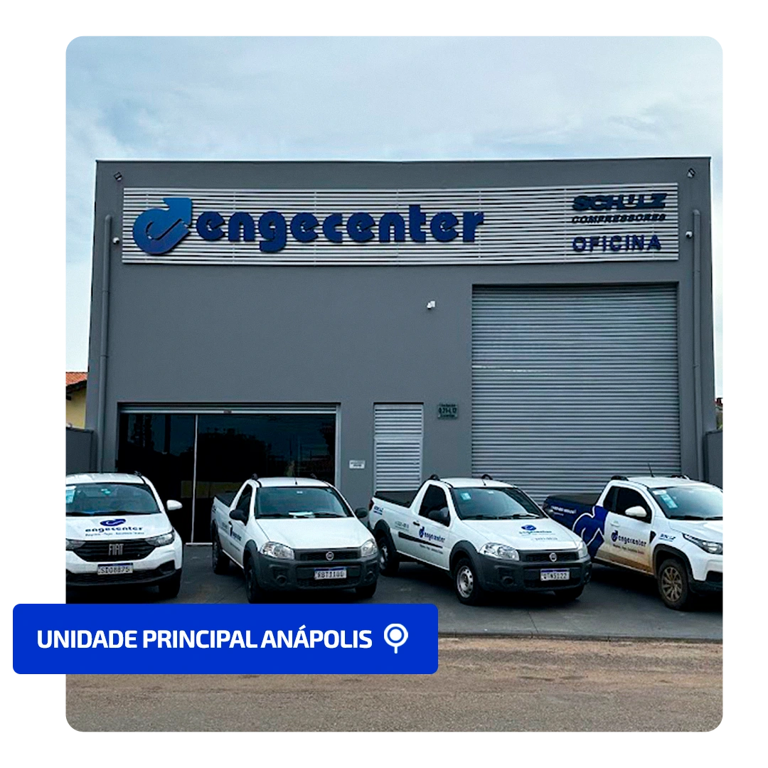 Fachada da unidade principal Engecenter em Anápolis